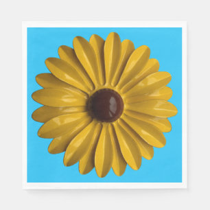 MOD Solros Blombrosch - Blommig Sommarträdgård Pappersservett