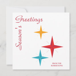 Mod Stars, Modern Retro-jul i mitten av århundrade Julkort