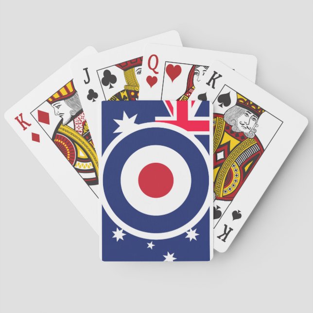 Mod Target Mod Australien Roundel Casinokort (Baksidan)