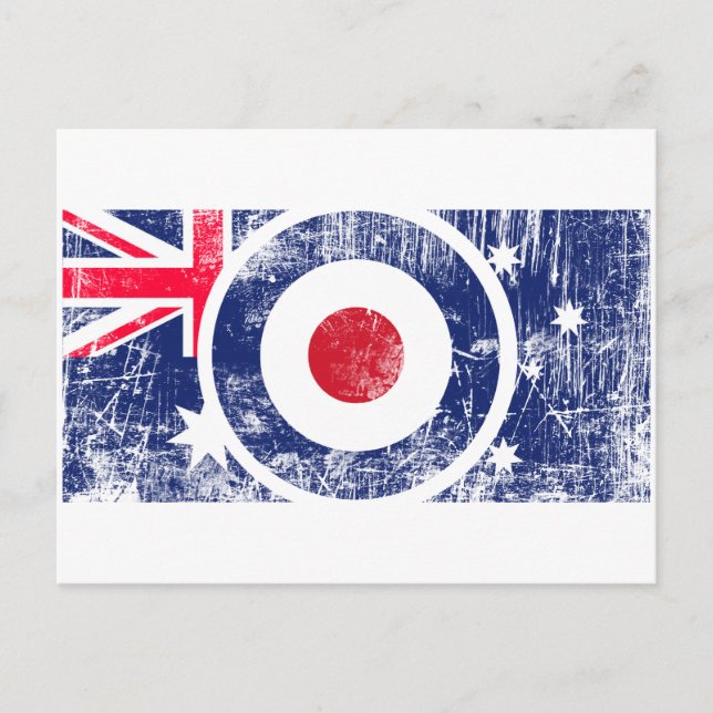 Mod Target Mod Australien Roundel Target Scooter Vykort (Framsida)