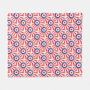 Mod Target Mod USA Target Grunge Roundel Fleecefilt