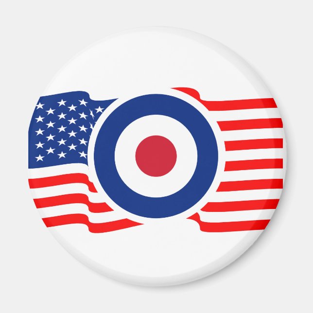 Mod Target Mod USA Target Scooter Magnet (Framsidan)