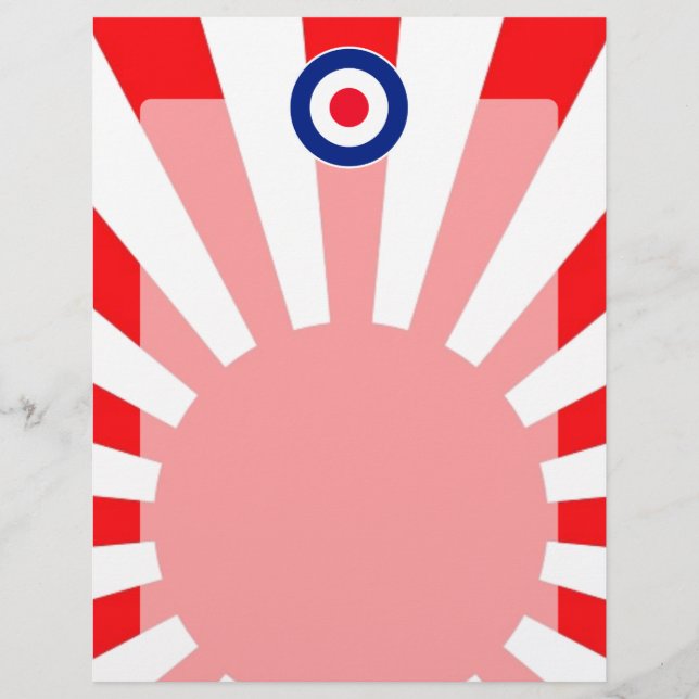 MOD Target Roundel on Burst Japan (Framsida)