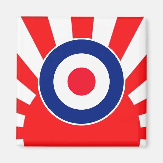 MOD Target Roundel on Burst Japan Magnet (Framsidan)