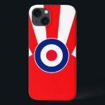 MOD Target Roundel on Sunburst<br><div class="desc">Ett fet Mod japanskt solnedbrytande grafiskt stil-grafikkort för en anpassningsbar av bra för dig själv eller någon som är speciell på din lista. Vi presenterar en underbar presentidé!</div>