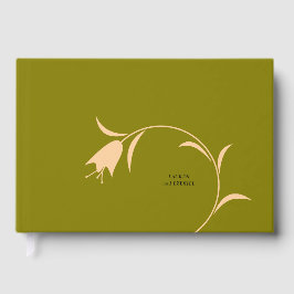 MOD VIT & OLIV TULPAN BRÖLLLOP GÄSTBÖCKER