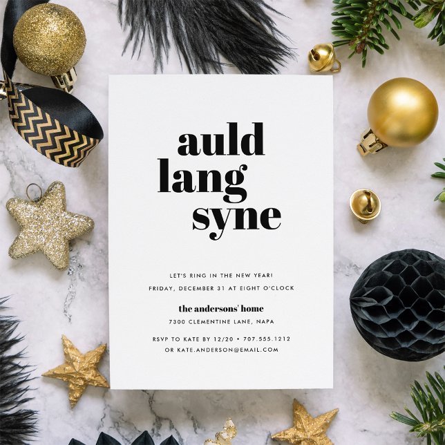Mod Wish | Inbjudan till Nyårsafton-part (Skapare uppladdad)