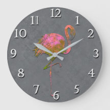 Moda färgglad sommar flamingo chic modern grå