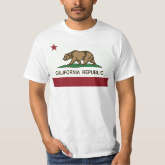 Moda för Kalifornien republikLlevar camiseta T-shirt