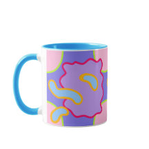 Moda Pastell Bubblor Och Klumpar Mugg