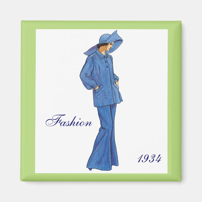 Mode 1934 Magnet (Framsidan)