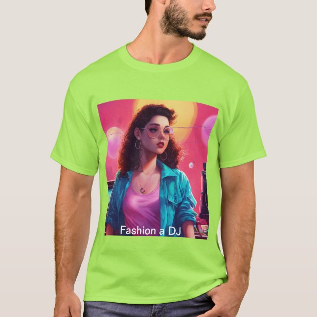 Mode a DJ T Shirt (Framsida)