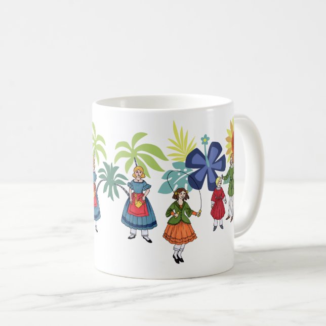Mode Älskare & Kids Stil entusiaster Kaffemugg (Framsida höger)