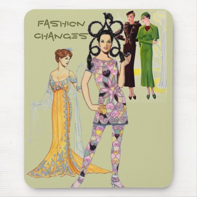 Mode ändrar Mousepad Musmatta (Framsidan)