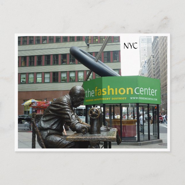 mode avenue nyc vykort (Framsida)