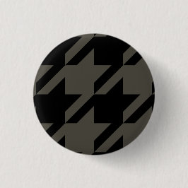 Mode Badge, Dogtooth Patterned, Dogtooth Badge Knapp