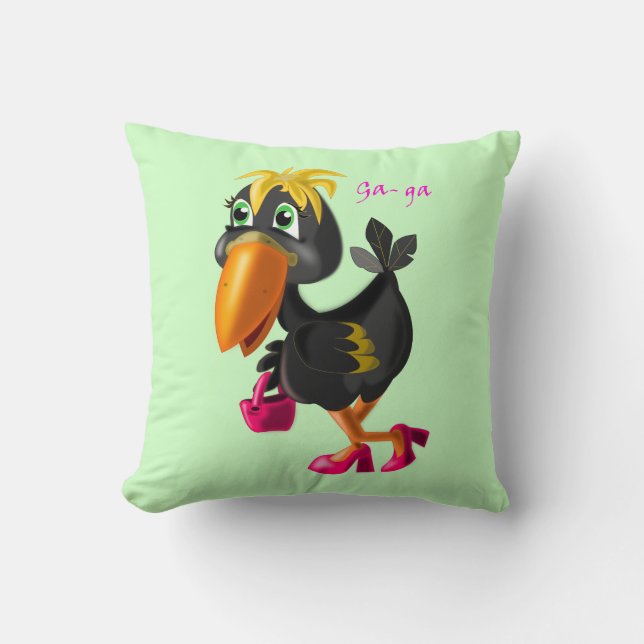 Mode Bird - Kudde (Framsida)