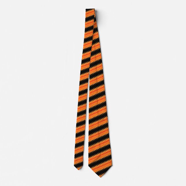 Mode Black Orange Stripe Slips (Baksida)