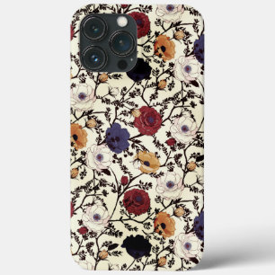 Mode Blommigt Fodral-Mate iphone case