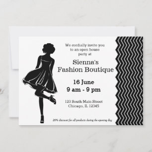 Mode Boutique Inbjudningar