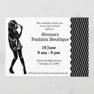 Mode Boutique Inbjudningar