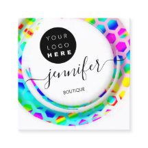 Mode Boutique Shop Logotyp Sjöjungfru Rosa 