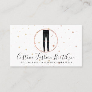 Mode Boutique TroUsers Leggings Visitkort