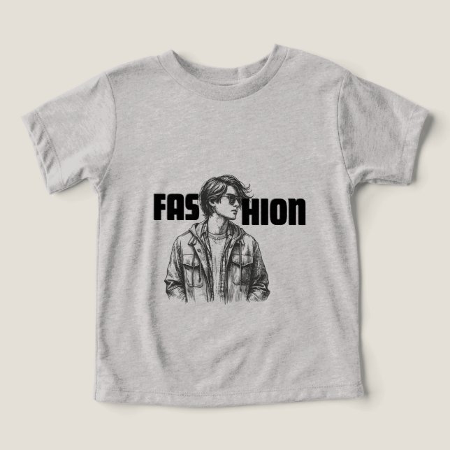 Mode Boy - Trendig & Snyggt T Shirt (Design Framsida)