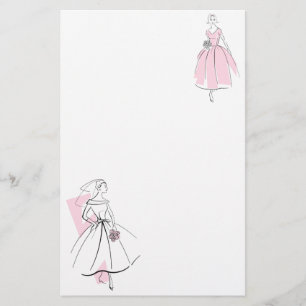 Mode Bride Group Rosa stationage Brevpapper