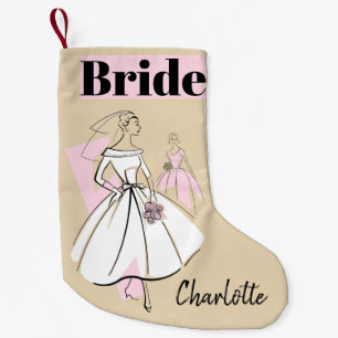 Mode Bride Neutralt Bride-lagring för multiback Liten Julstrumpa