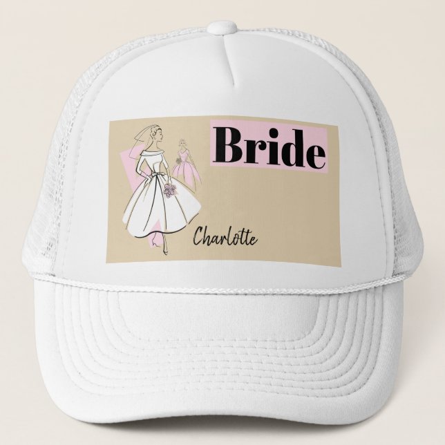 Mode Bride Neutralt Group Bride hat Keps (Framsida)
