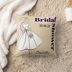 Mode Bride Neutralt Möhippa dekorativ kudde