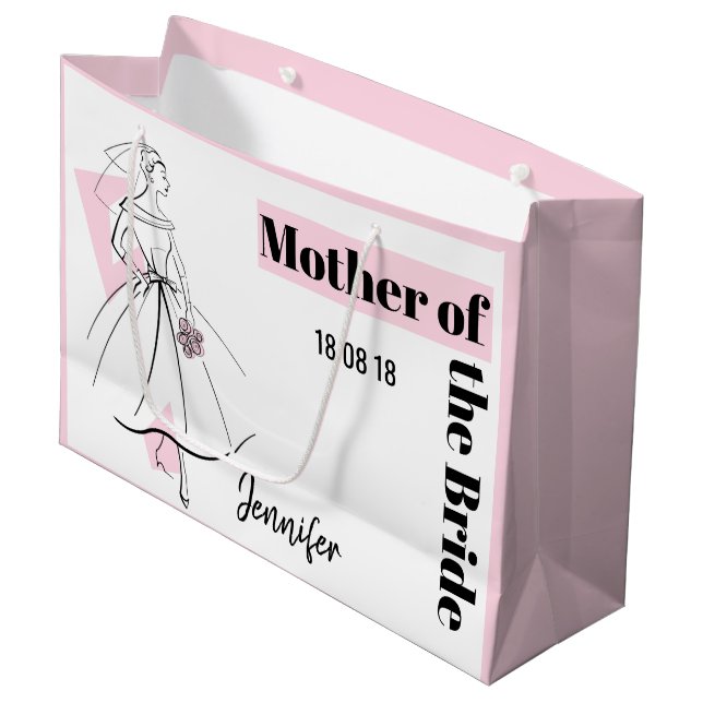 Mode Bride Rosa Budens mamma stor rosa (Framsidan Vinklad)