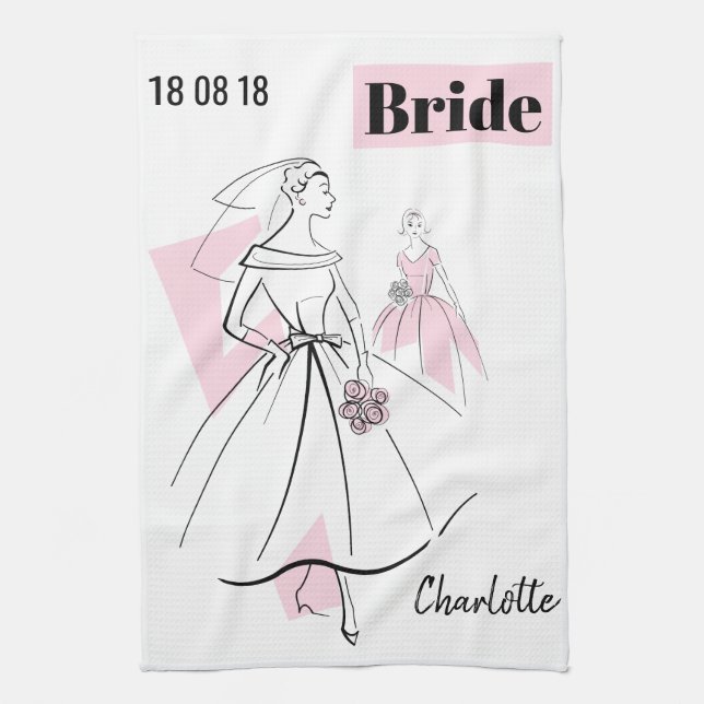 Mode Bride Rosa Group Bride kökshandduk (Vertikal)