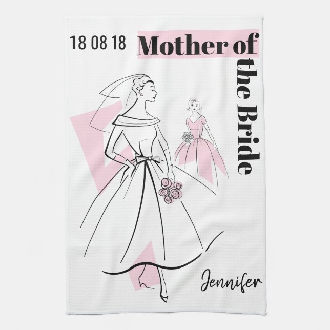 Mode Bride Rosa Group Mor i Bride Kökshandduk (Vertikal)