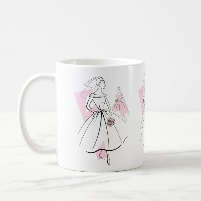 Mode Bride Rosa Group mugg (Vänster)