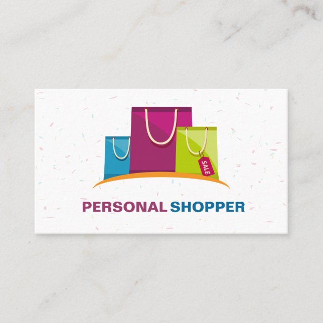 Mode Consultant Personal Shopper Visitkort (Framsida)