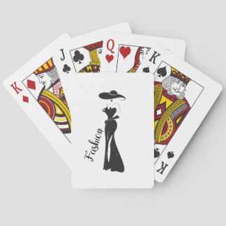 Mode Cute Girly Vintage Art Deco Design Spelkort