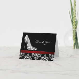 Mode Damask Stiletto (tackkort) Tack Kort