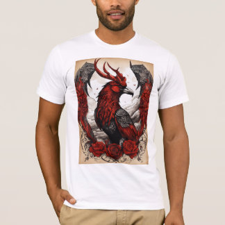 mode-delegationens örntryckning för att raka human t shirt