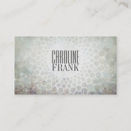 Mode Designer Grått Tones Mandala Affärskort Visitkort