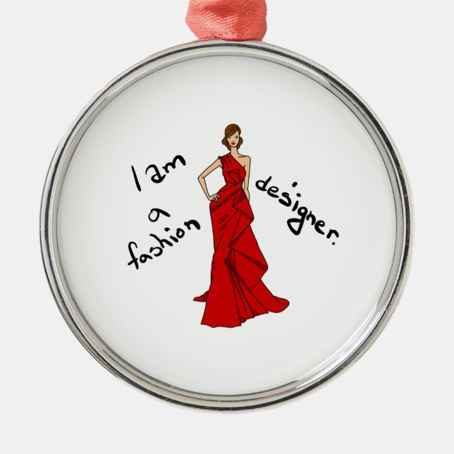 Mode Designer Julgransprydnad Metall (Framsidan)