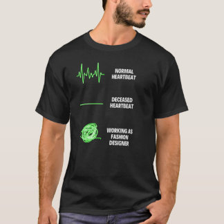 Mode Designer Makeup Mode Professionell T Shirt