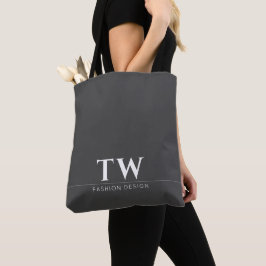 Mode Designer Svart Tygkasse
