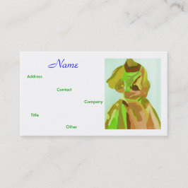 Mode Designer Vår II-Affärskortet Visitkort