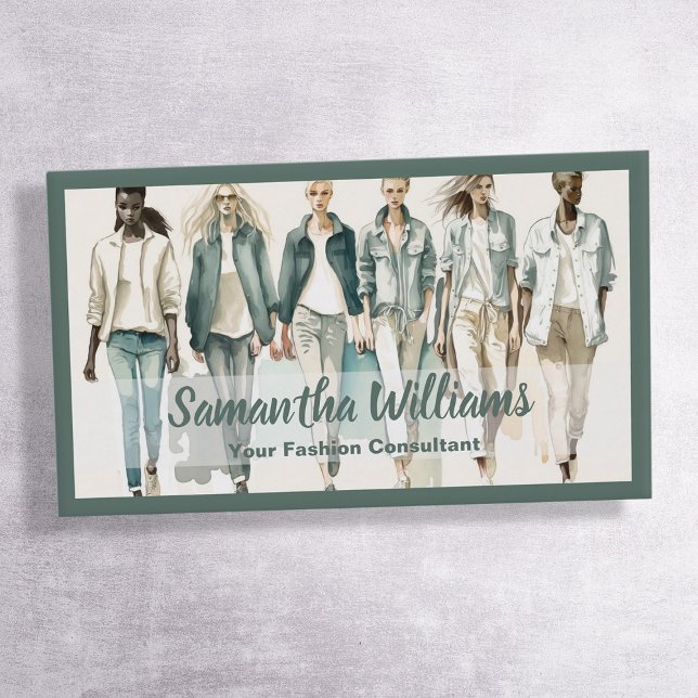 Mode Designer Visitkort (Fashion Designer Business Cards)