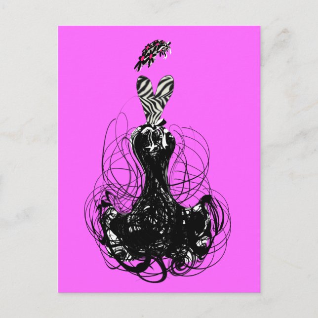 Mode diva - Anpassad - Anpassad Vykort (Framsida)