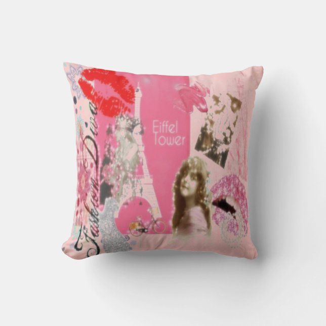 MODE DIVA DESIGNER PILLOW - 2 SIDOR KUDDE (Framsida)