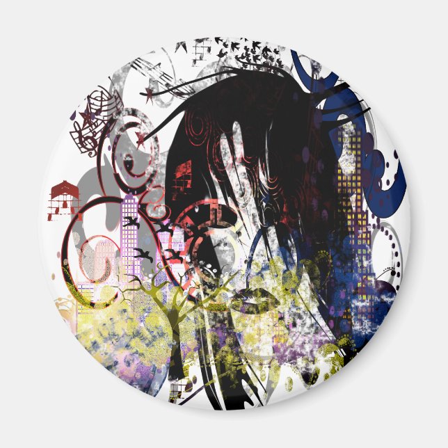 Mode Diva Swirled Magnet (Framsidan)