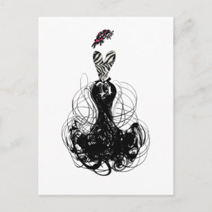 Mode Diva Vykort